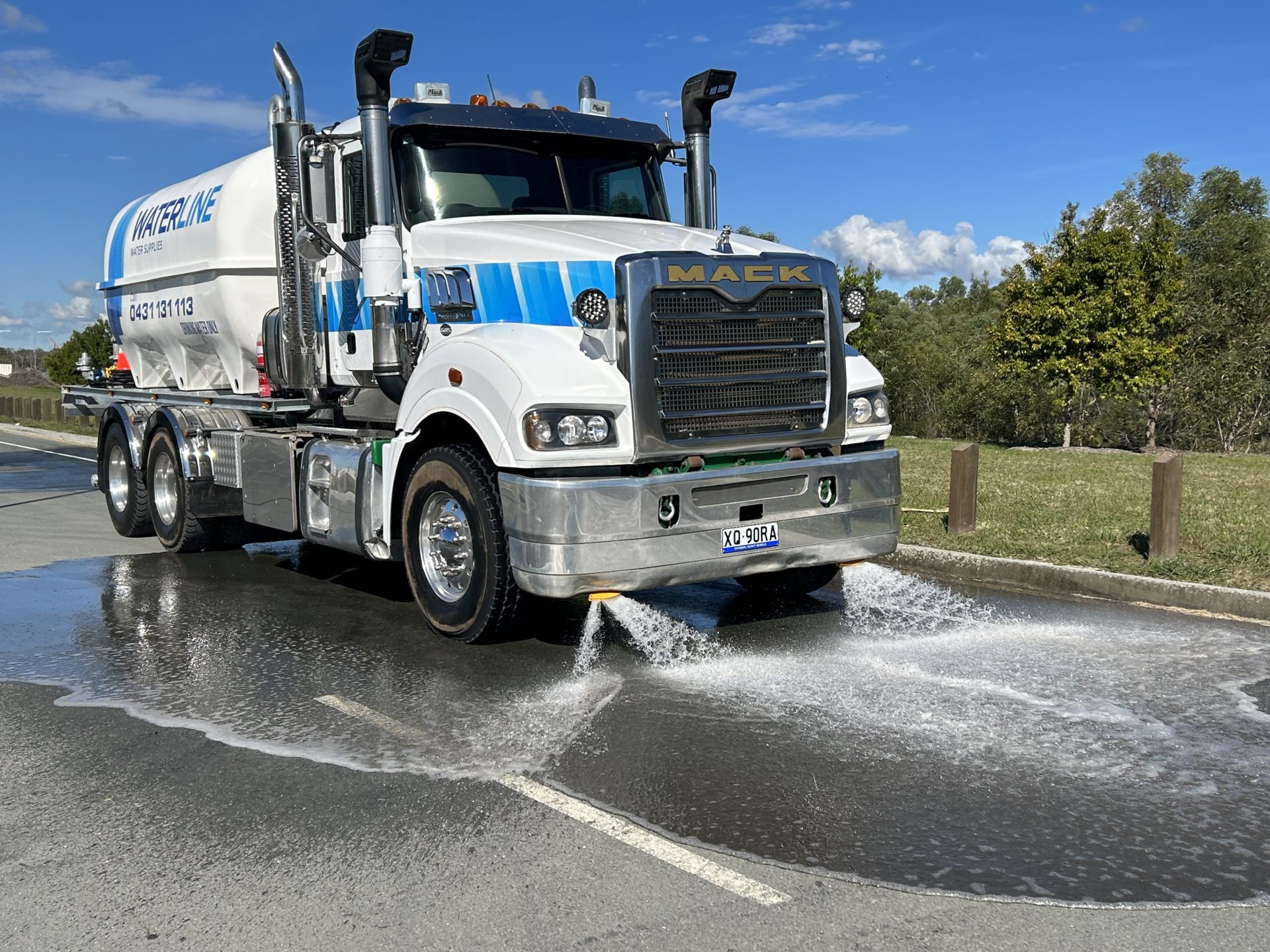 Dust Suppression Watercart Wet hire Water Delivery, water cart Hire Gold Coast, Scenic Rim